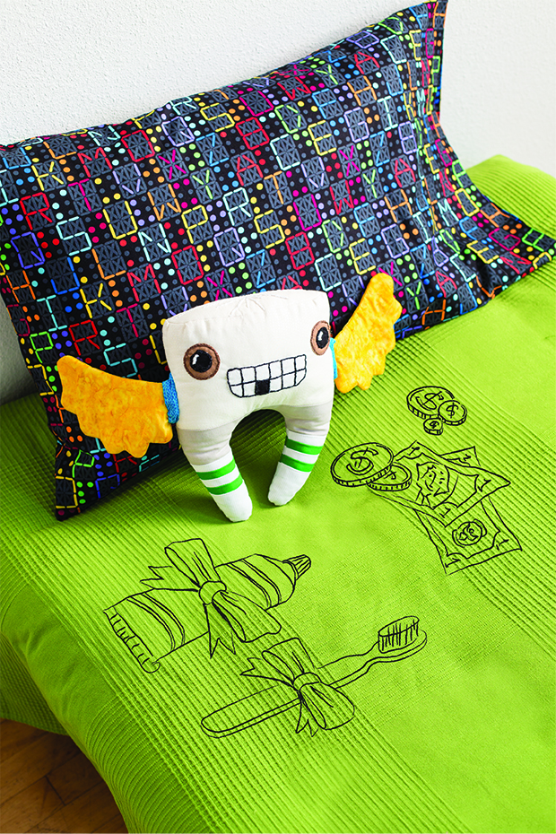 Toothy, the Tooth Fairy by Samarra Khaja, Sew Adorkable